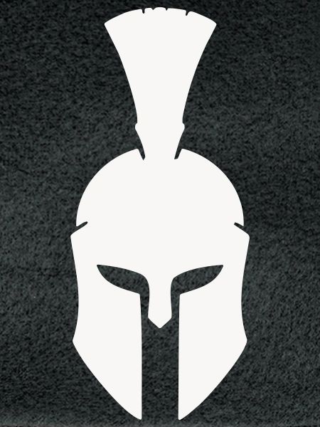 Spartanischer Helm Minimalismus