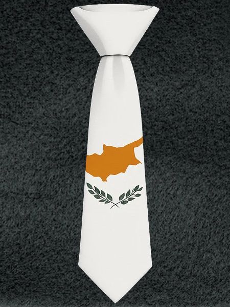 Cyprus Tie – Flaggendesign