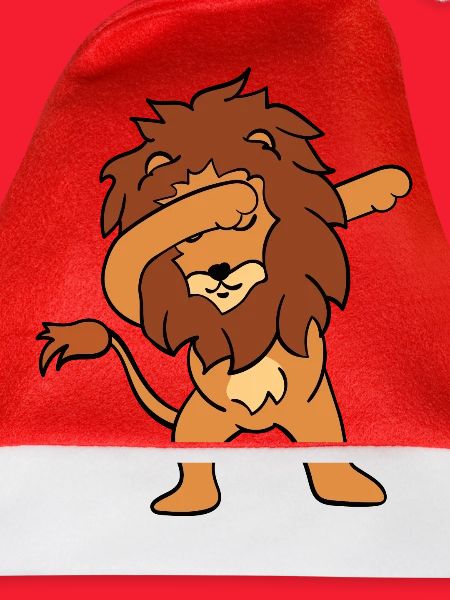 Dabbing Lion