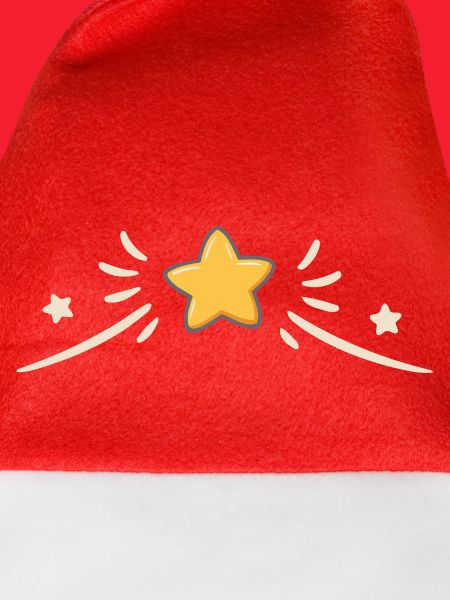 Funkelnder Stern und Funken