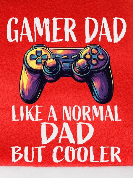 Gamer Dad Cooler Controller Spruch