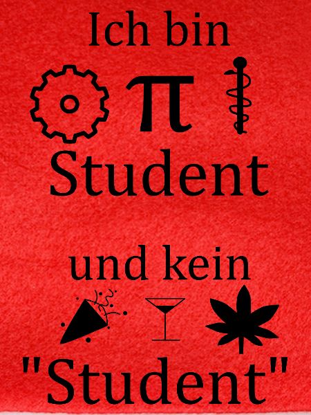 Unispruch "Ich bin MINT Student" Studenten