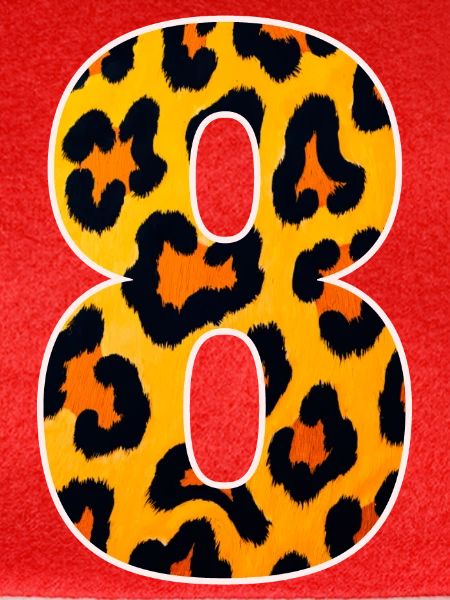 Leopard 8 Print