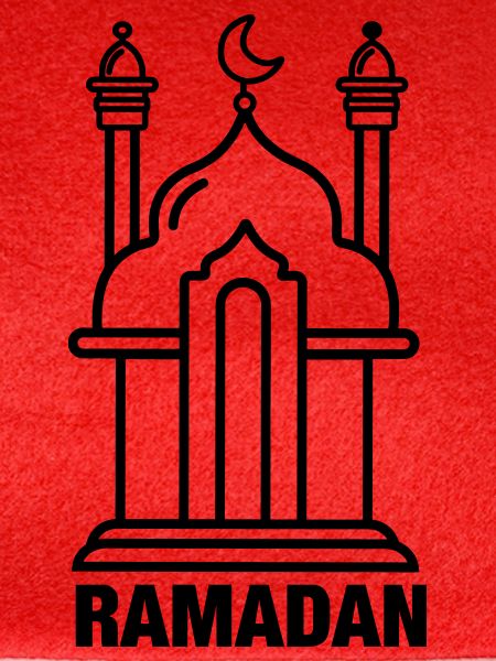 Ramadan-Moschee transparent