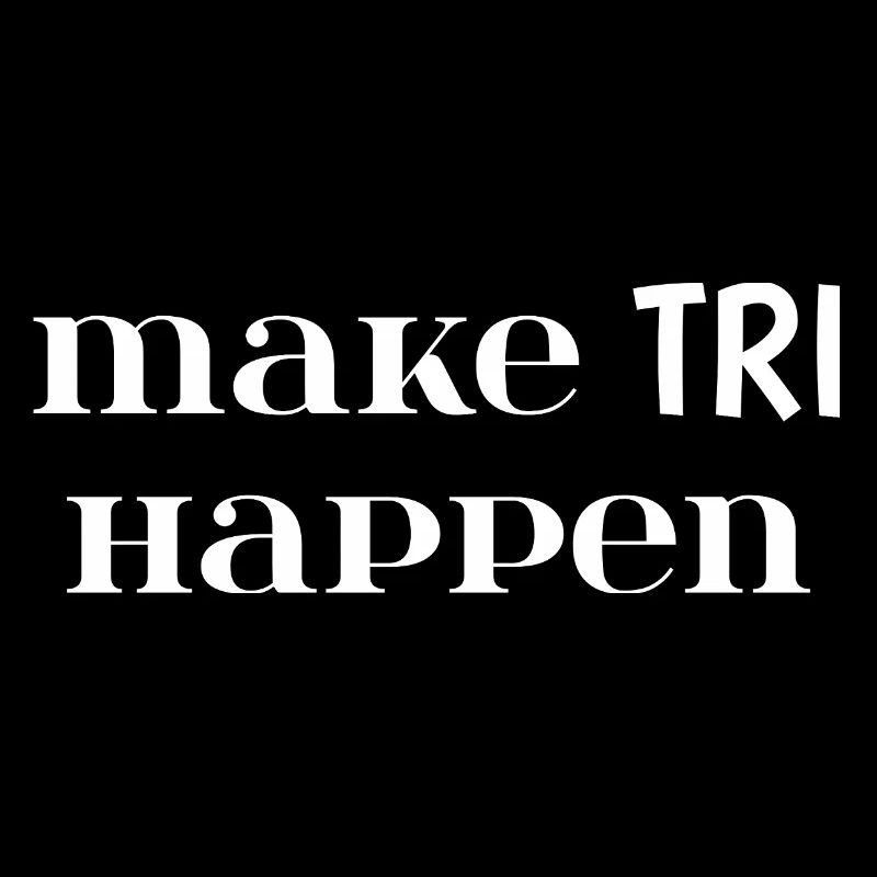 Mach TRI möglich. Triathlon-Geschenk