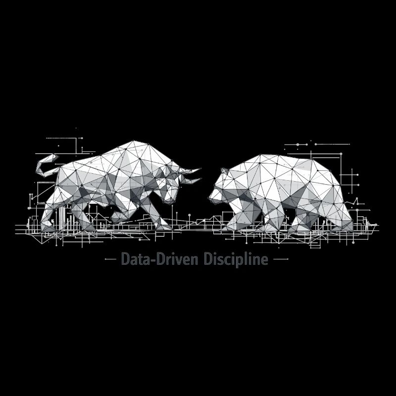 Bull & Bear Low Poly : discipline axée sur les données AR