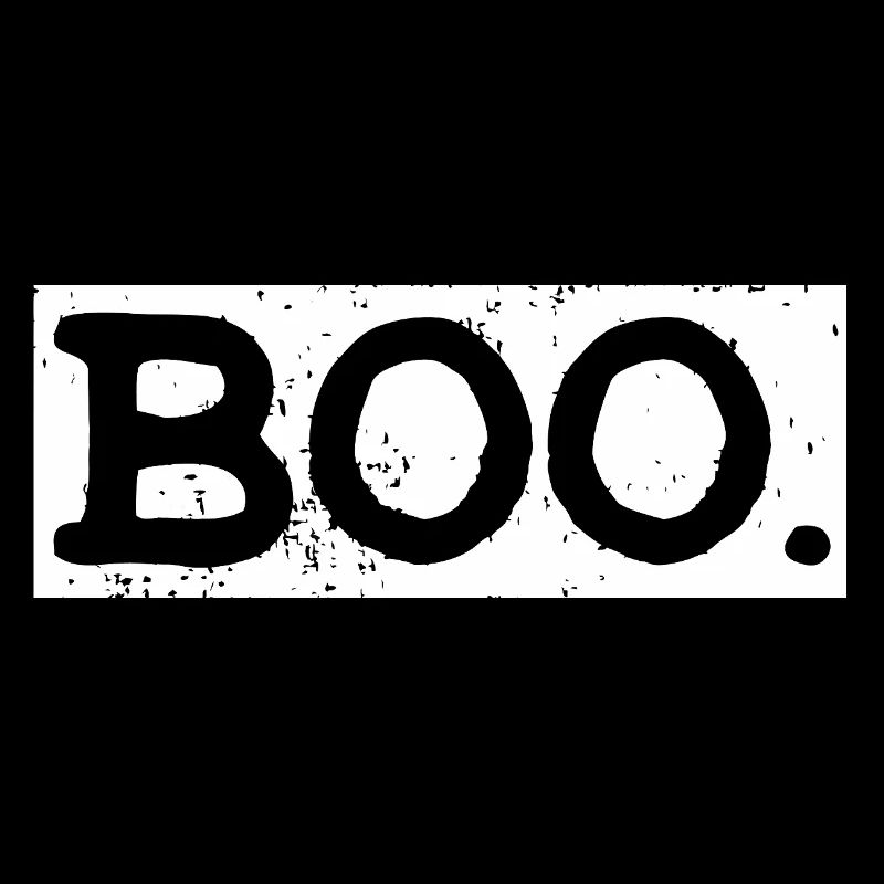 Boo Bold Halloween Typography