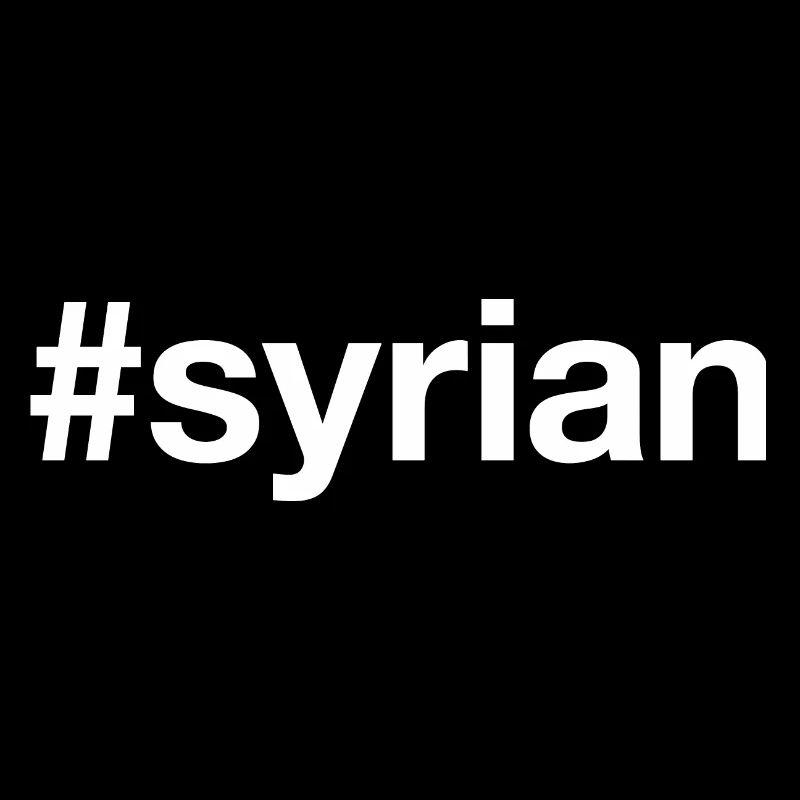SYRIAN Syrien Hashtag