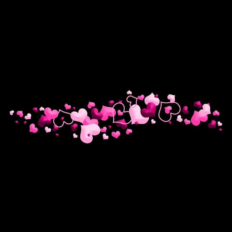 Pink Hearts Love Connection
