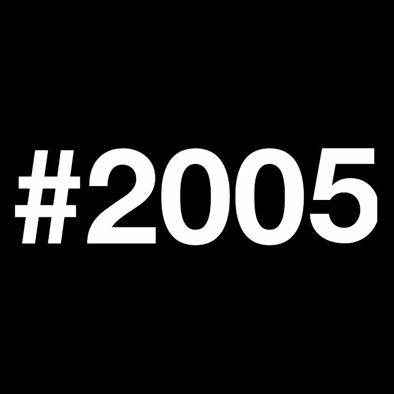 2005 Hashtag 21 ans 21 ans