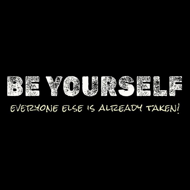 Be Yourself – Motivational Tee