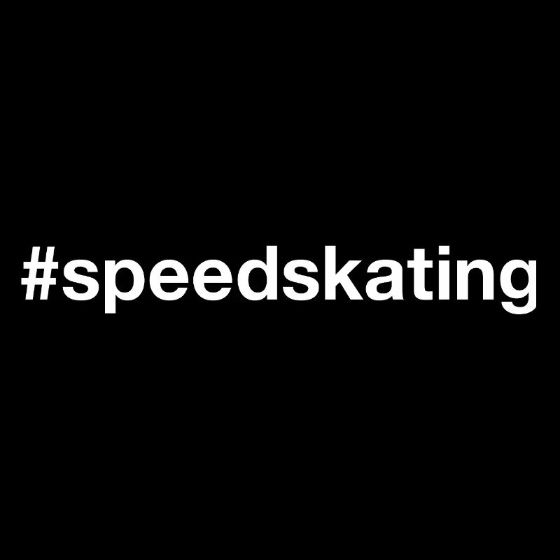 Patinage de vitesse Hashtag