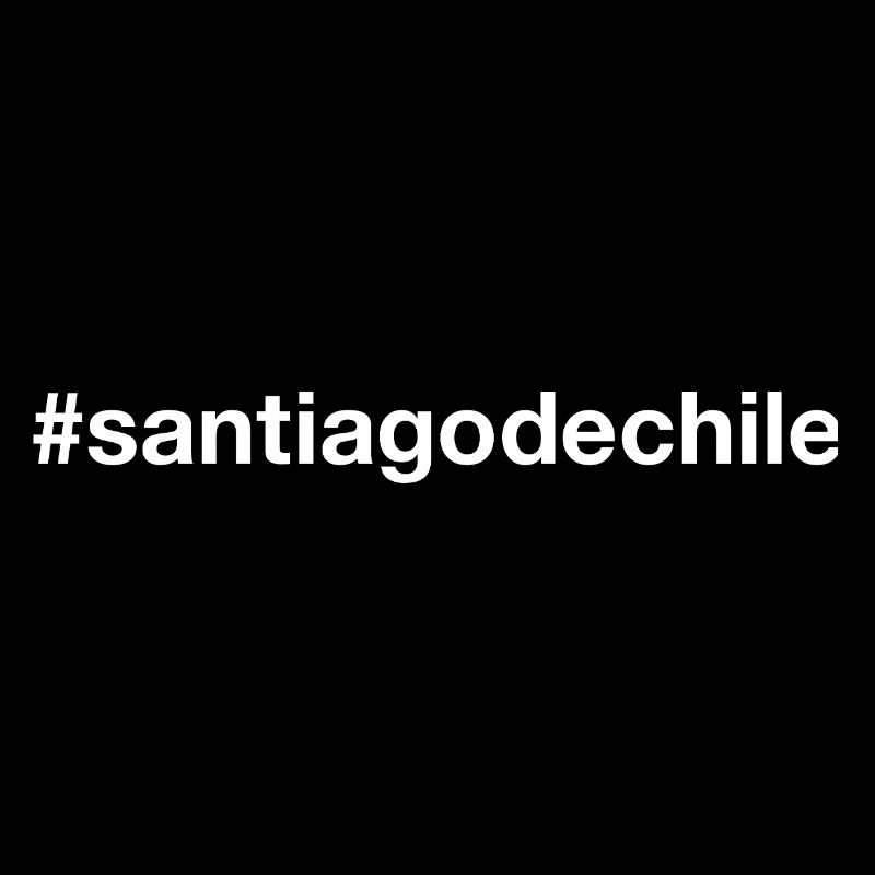 Santiago de Chile Hashtag
