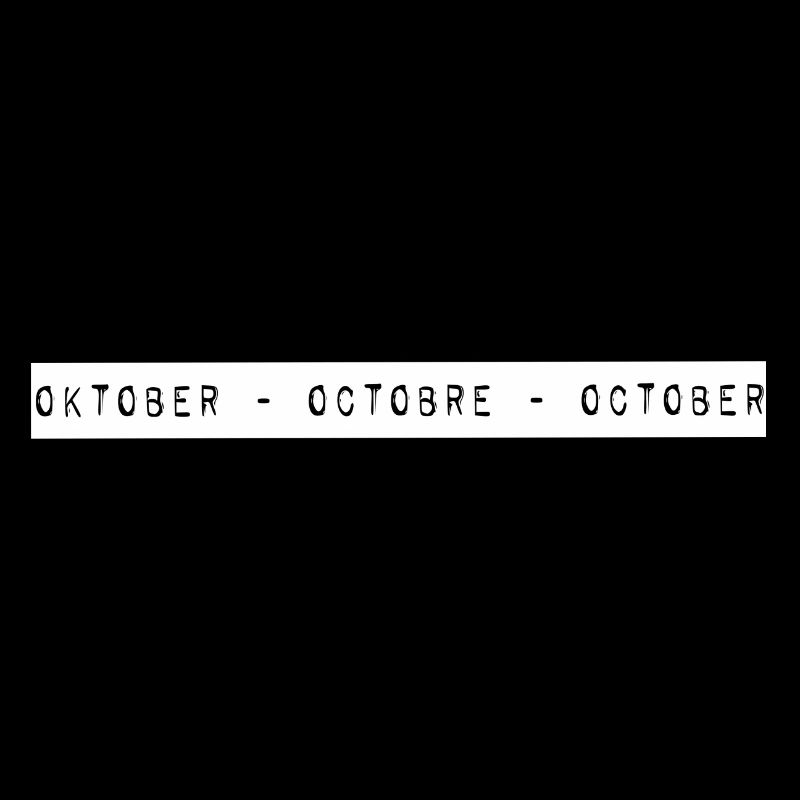Octobre mois / année / Calendrier / Proverbes / Tendance