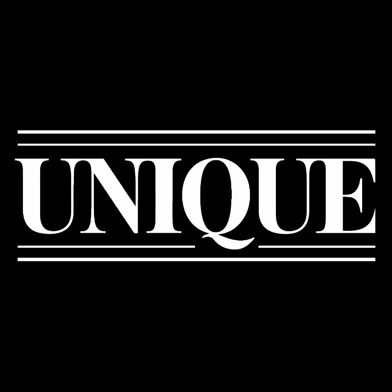 unique, unique, unique valeur de soi unique