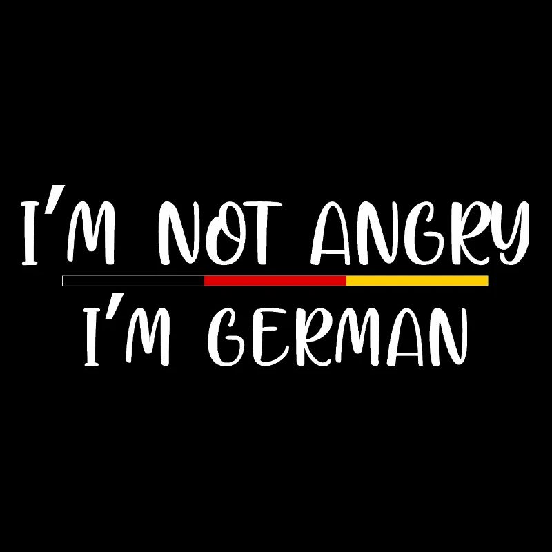Humorvolles deutsches Identitätsstatement