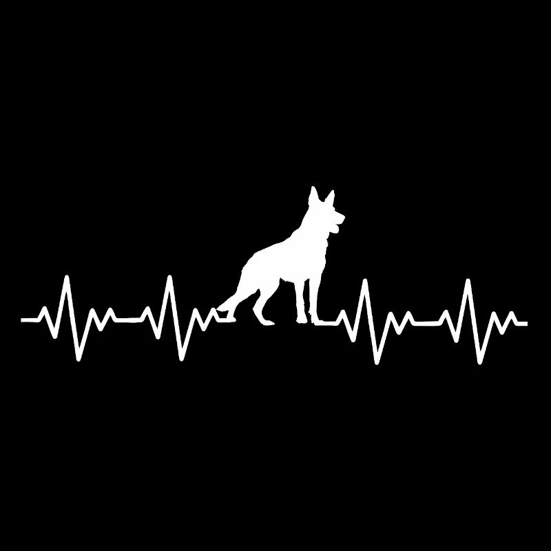 German Shepherd ECG Heartbeat
