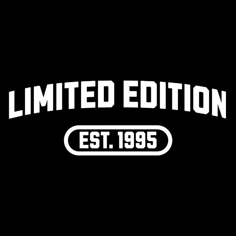 Limited Edition 1995 Geburtstag