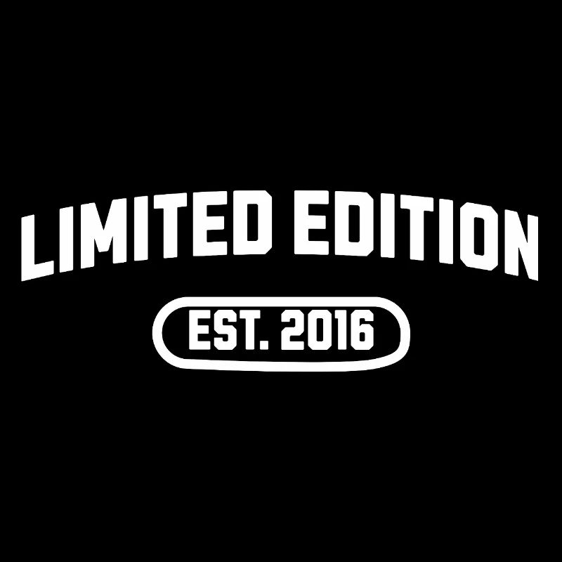 Édition limitée anniversaire 2016