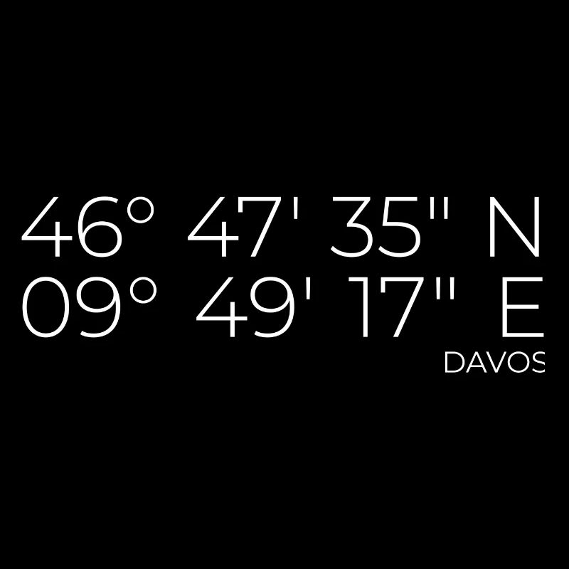 Coordinates Davos Graubünden