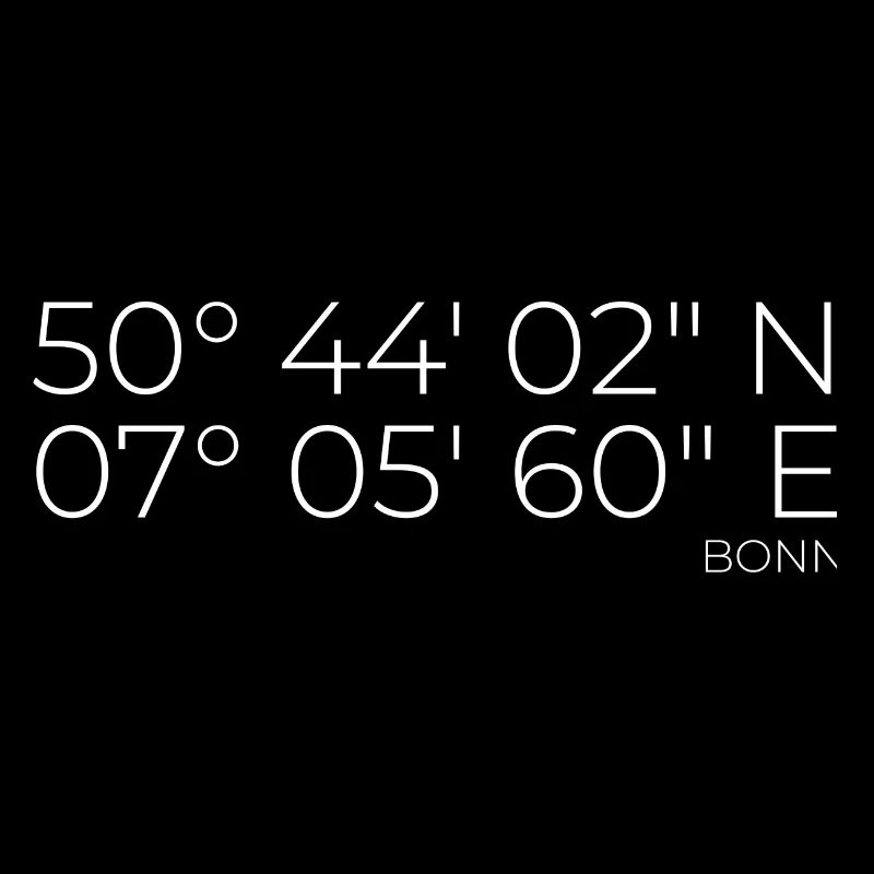Coordinates Bonn