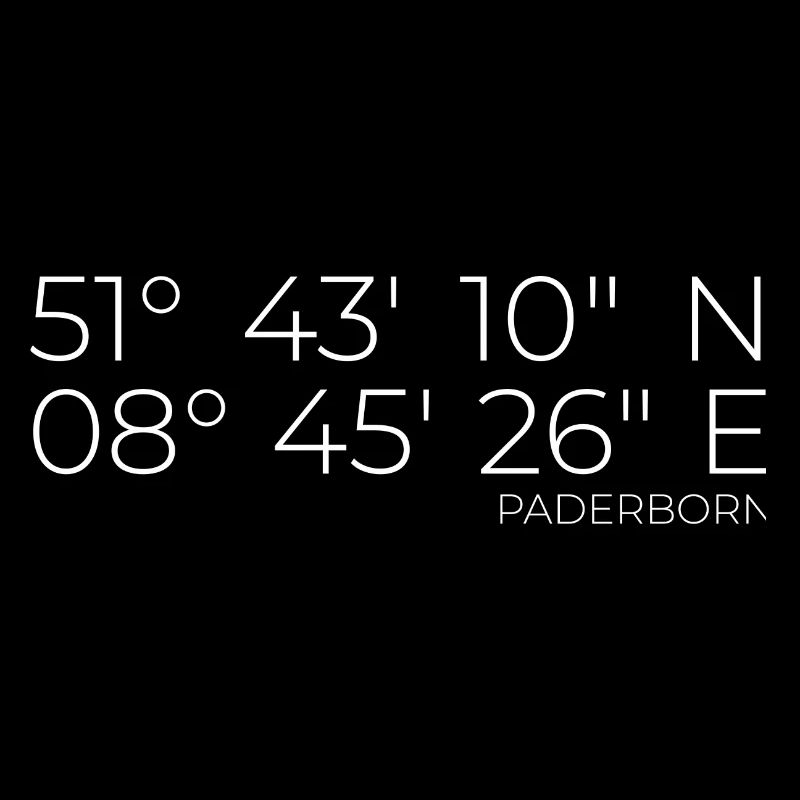Coordonnées Paderborn