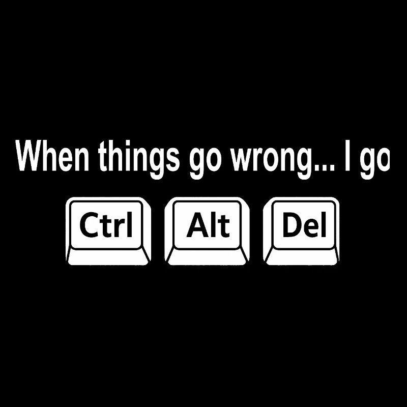 Programmeur Clavier Raccourci Nerd Humour