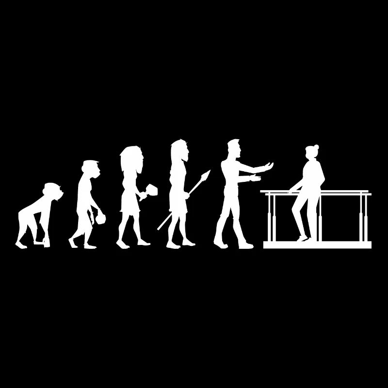 Evolution Masseur Physiotherapeut Humor Physio