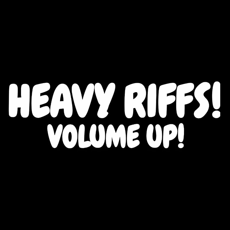 Riffs lourds Volume élevé