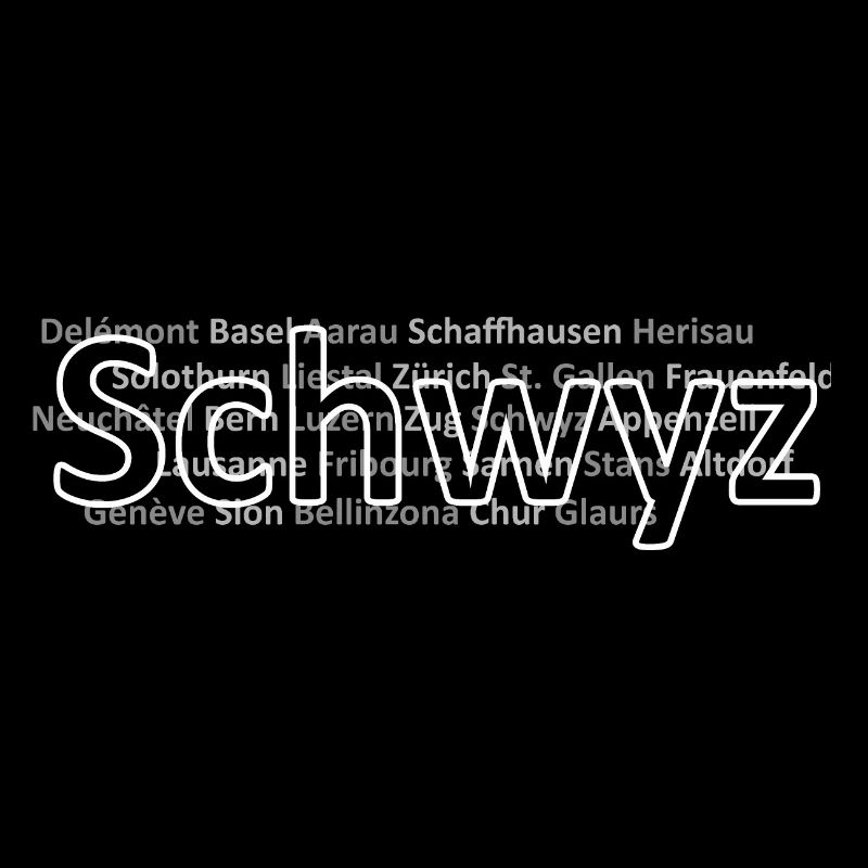 Schweizer Städte Schwyz