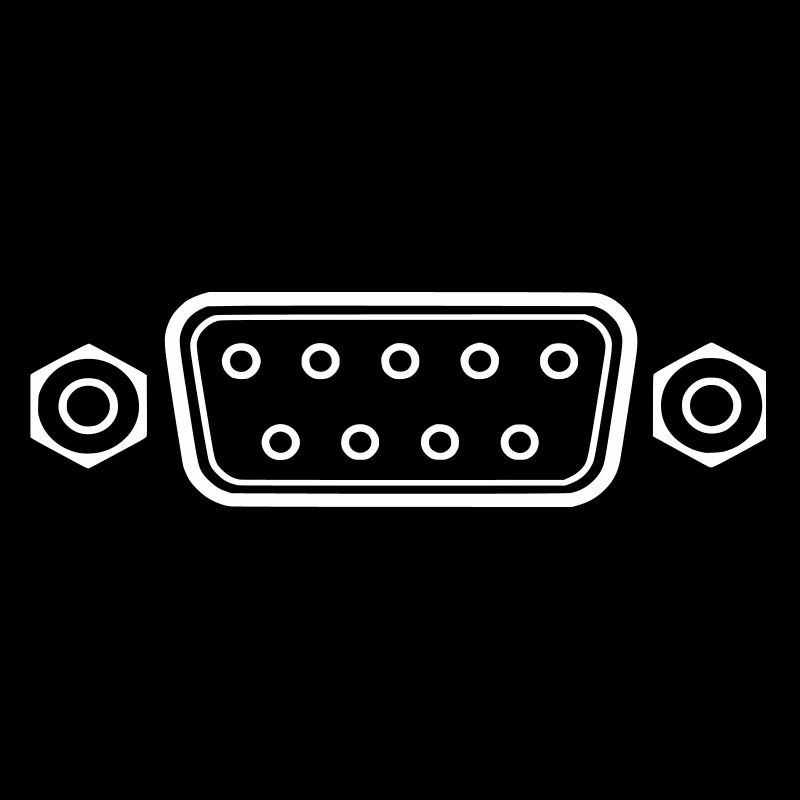 DB 9 Connector, serial connector