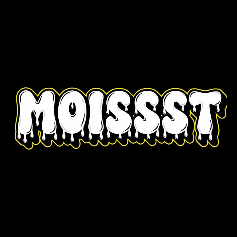 Moist Fat Font Wortzeichen