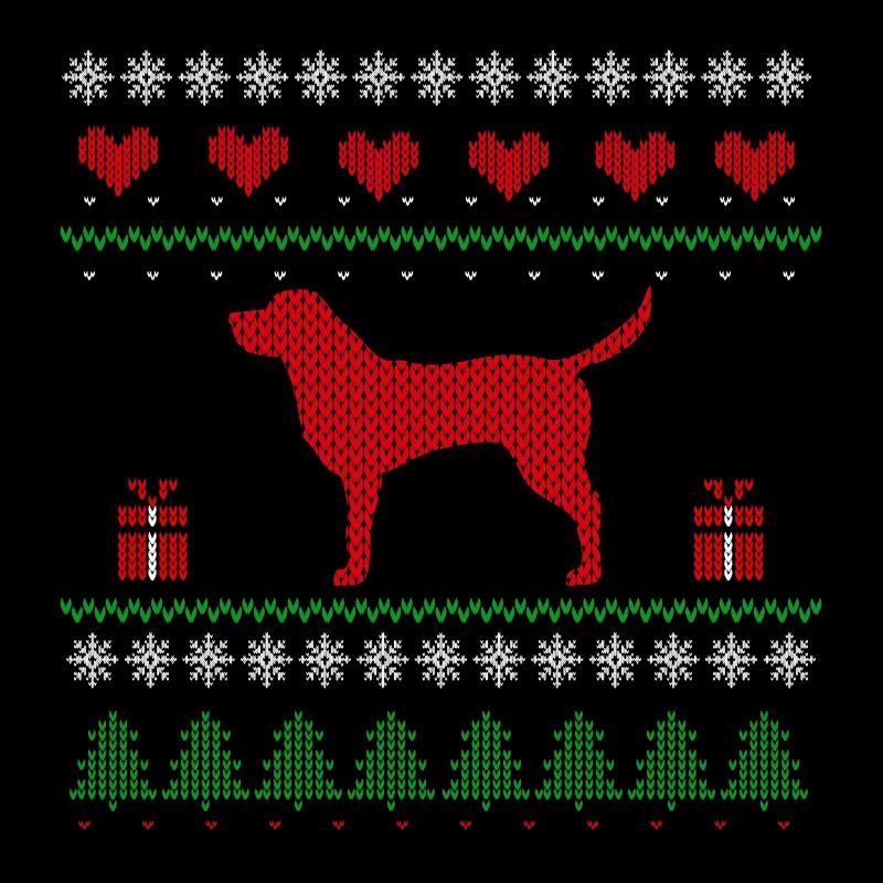Cadeau de chien de Noël du Labrador