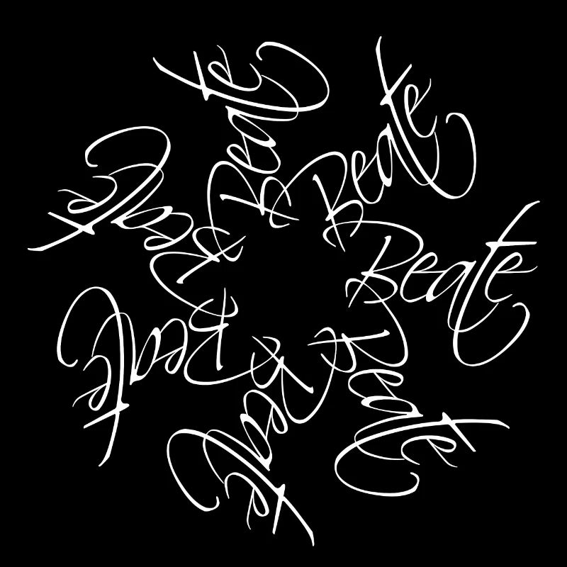Beate Name Name Mandala