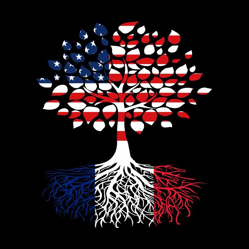 American tree French roots