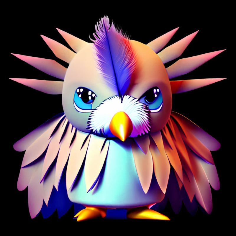 Oiseau polygonal