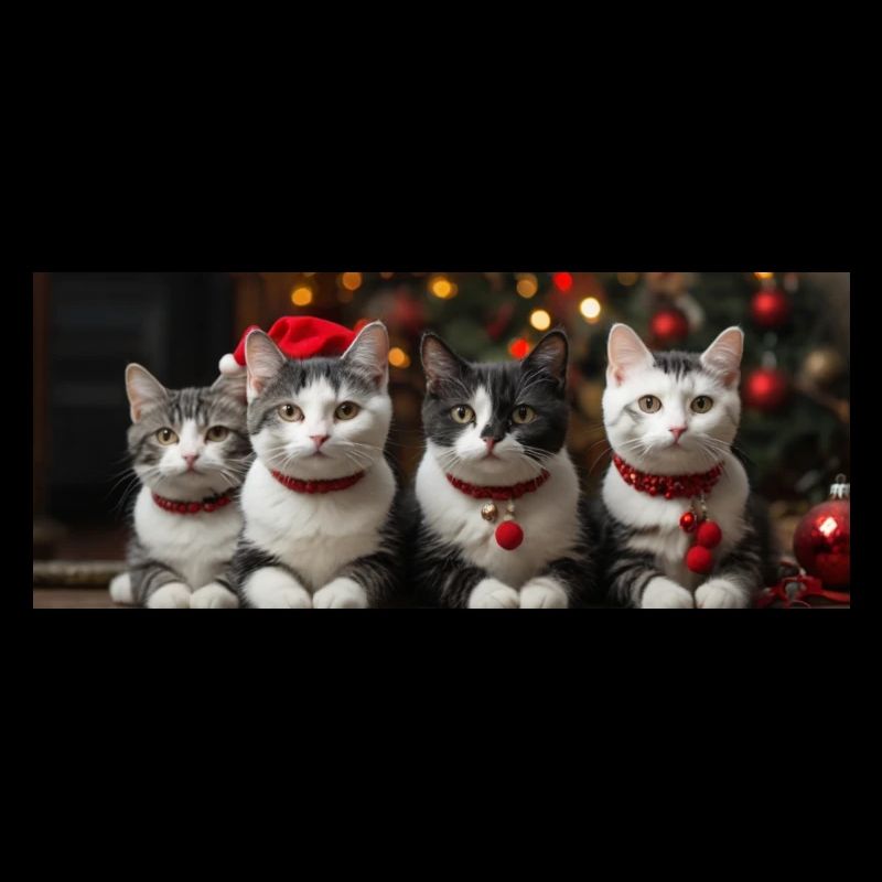 Christmas Kitten