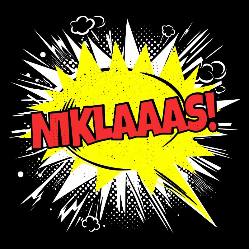 Niklas Name Funny speech bubble Niklaaas!