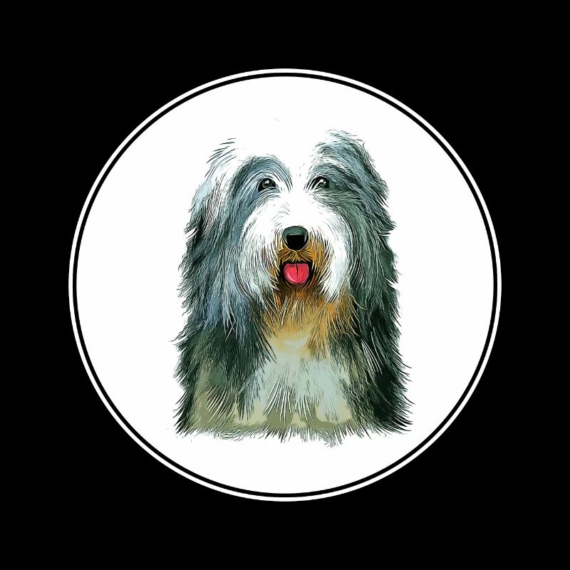 Beagle-Harrier Scent Hound Dog Sketch Illustration