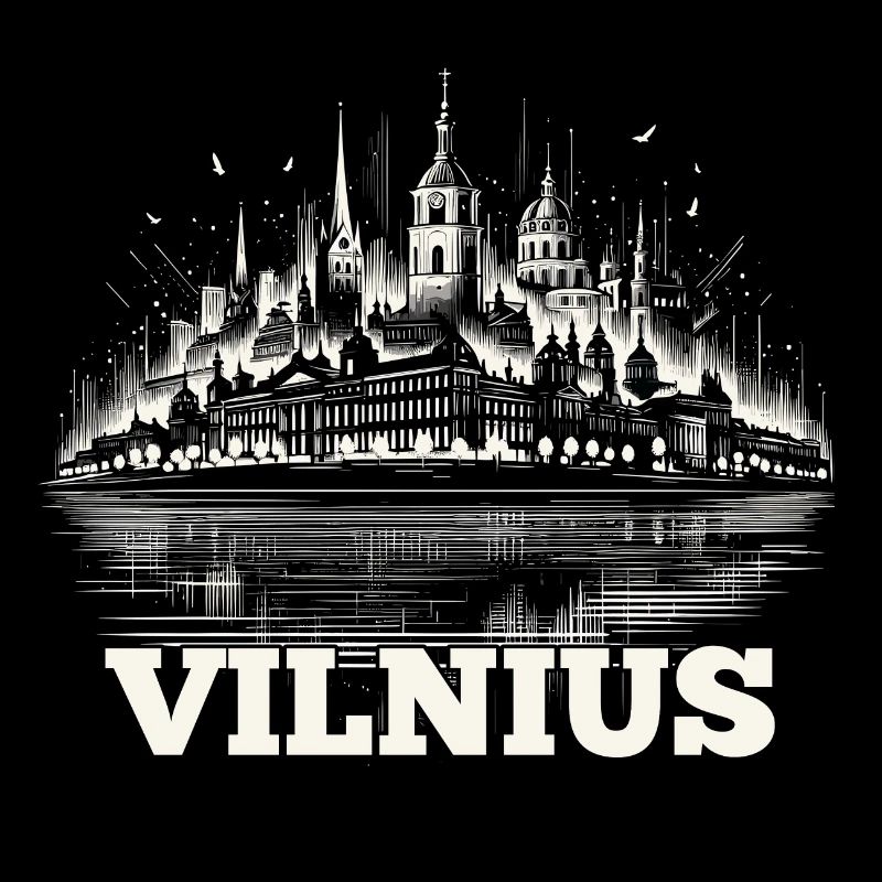 Vilnius Capital Lithuania Baltic States Gift