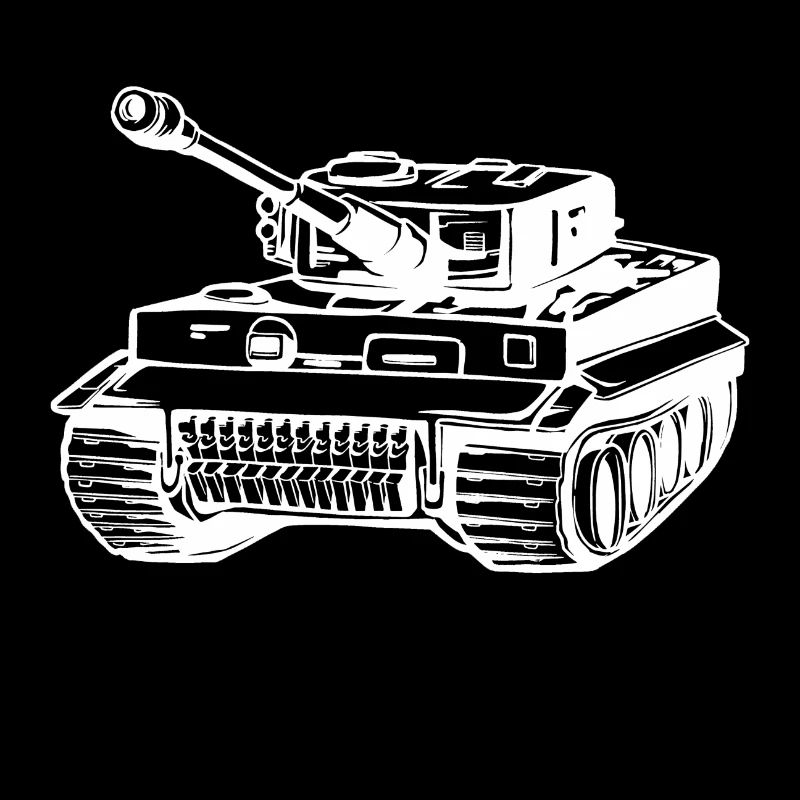Panzer Tiger Kampfpanzer Weltkrieg lustiger Spruch
