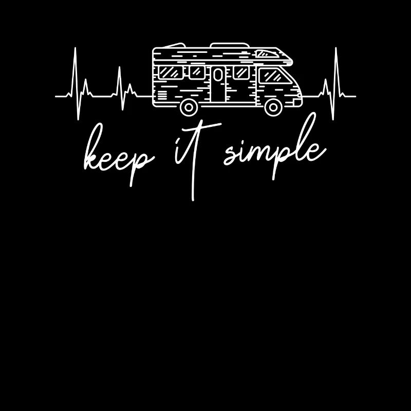 Keep it Simple Campingshirt Camper Wohnmobil