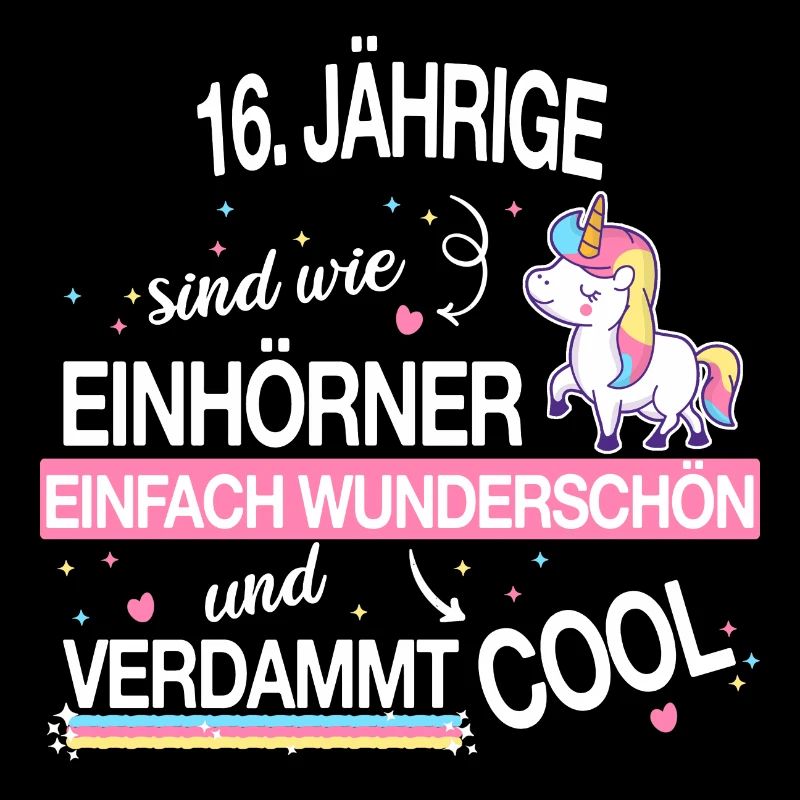 16 Geburtstag Geburtstagskind Spruch Geschenk