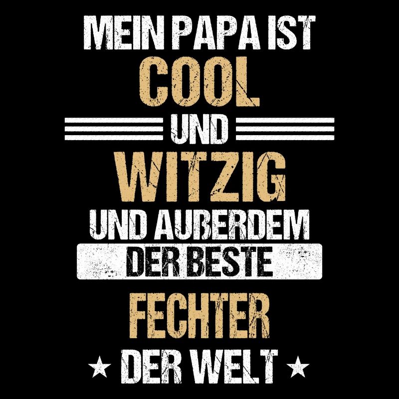 Fechten Fechter Schwertkampf Fechtsport Spruch