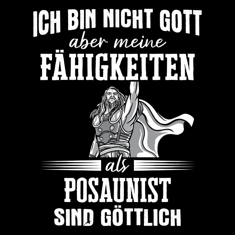 Posaune Posaunist Instrument Spruch