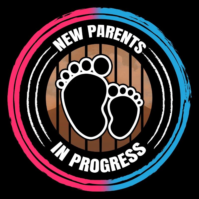 Werdender Papa und werdende Mama Baby Vorhersage