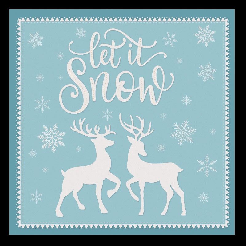 Affiche Let it Snow