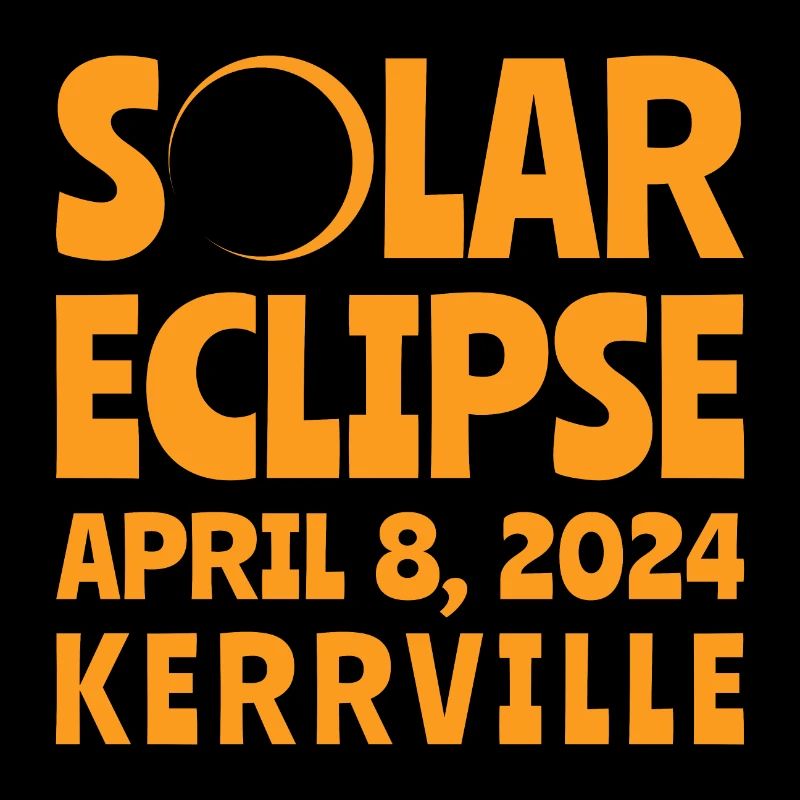 Éclipse Solaire 2024 Kerrville, Texas