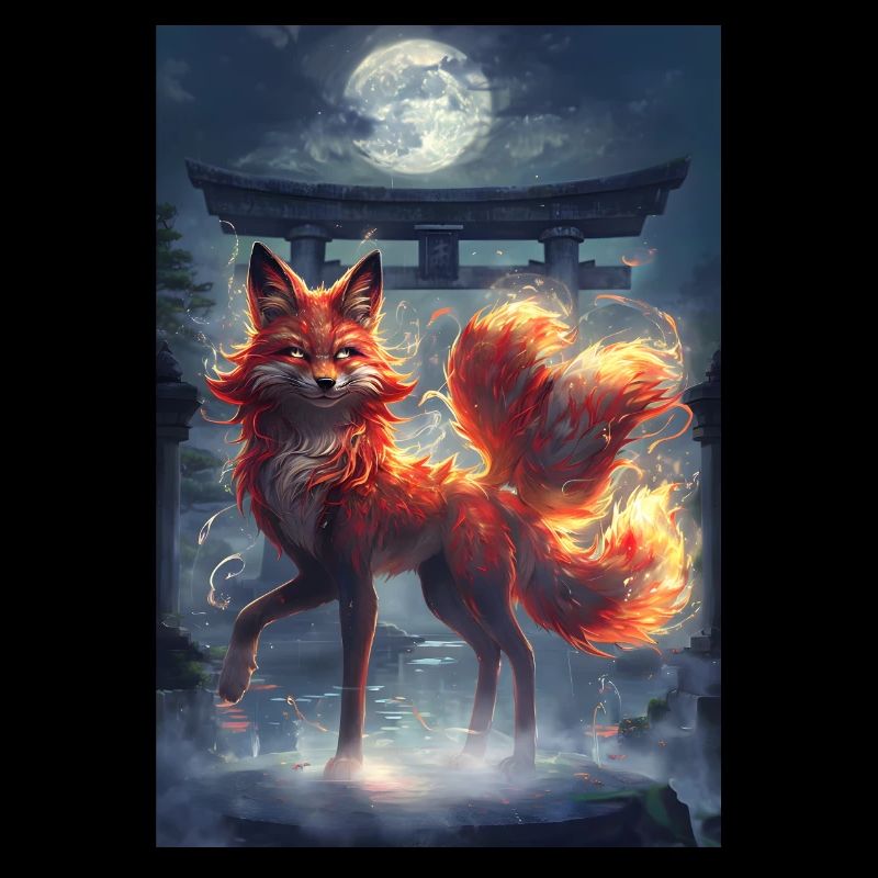 Fox Spirit Mythology Myth Gift