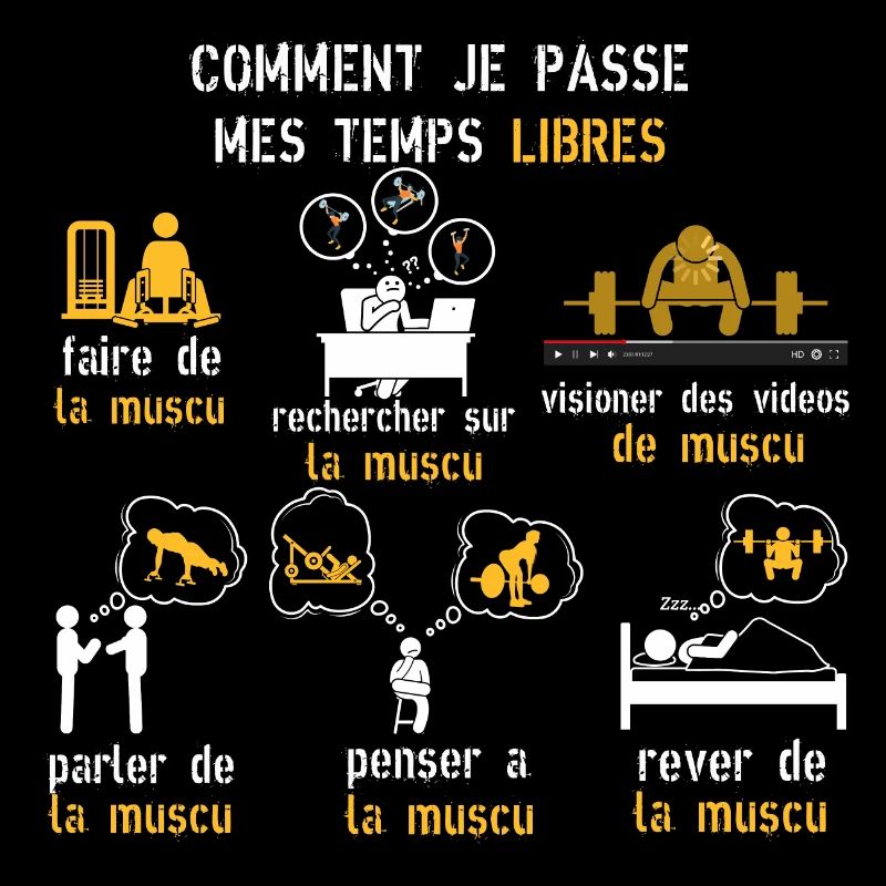 Temps libres muscu cadeau muscu